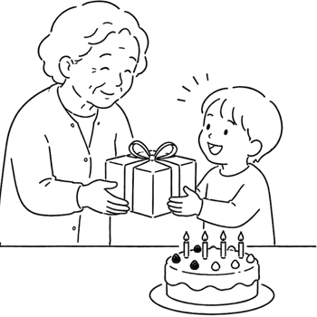 贈りものと誕生日｜ギフト・お祝いカテゴリ