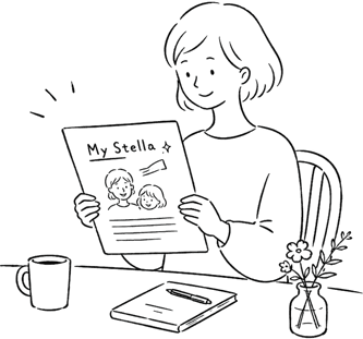 マイステラだよりのイラスト